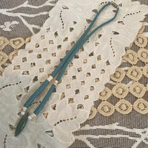 Turquoise/ Faux turquoise necklace